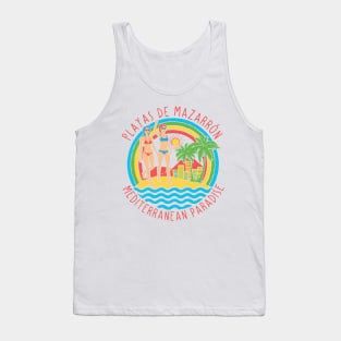 Playas de Mazarron - Mediterranean Paradise V01 Tank Top